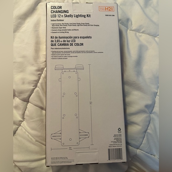 LED lighting Kit for 12 ft Skeleton - Picture 2 of 3